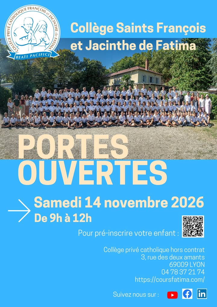 Collège Saints François et Jacinthe de Fatima  Lyon